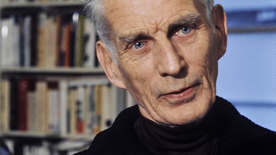 Seine Haikus dienten als Grundlage: Samuel Beckett.