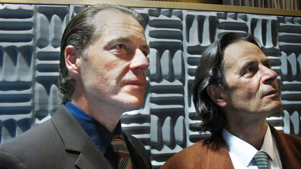 Oliver Sauer in der Rolle des «Sam» (links), Till Kretzschmar als «Peter» (rechts).