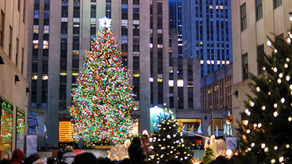 Weihnachtsbaum am Rockefeller Center