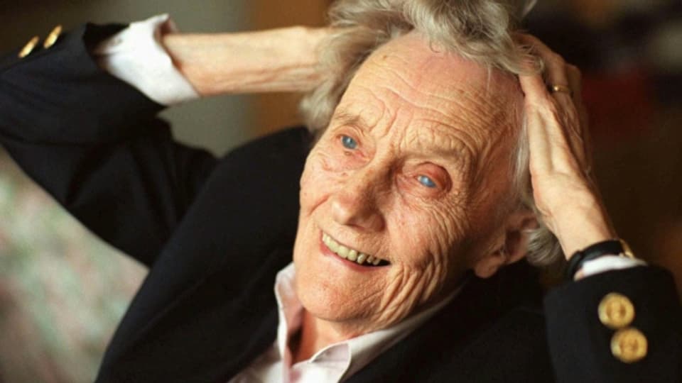 Astrid Lindgren feierte 1997 ihren 90. Geburtstag.