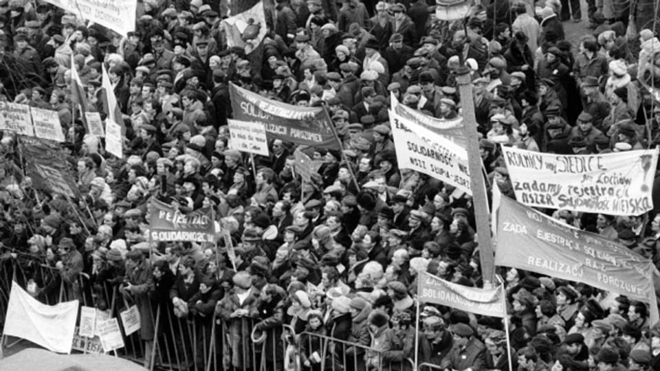 Renata Borowczak-Nasseri und Johanna Rubinroth erzählen von ihrer Kindheit und Jugend zu Zeiten der "Solidarnosc".