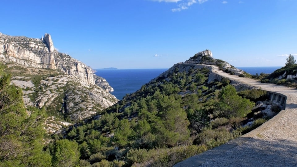 Massif de Calanque zwischen Marseille und Cassis.