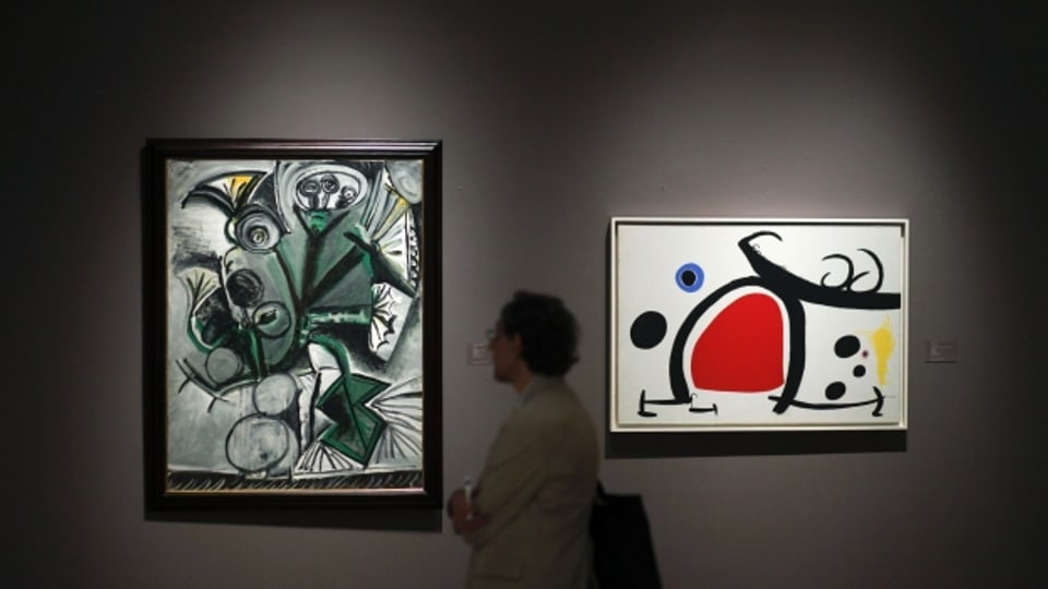 Wären sie nicht von Picasso, wäre es so berühmt? Picassobilder während einer Auktion in New York.