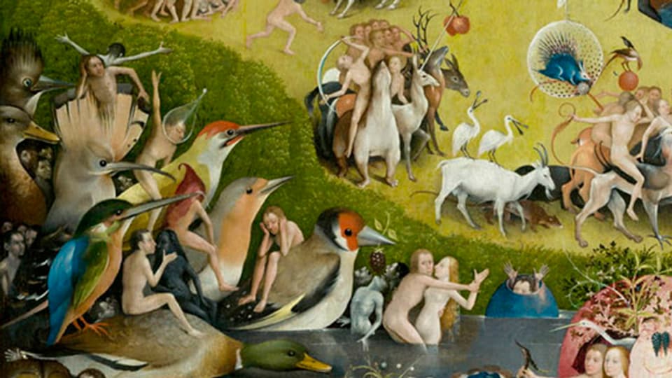 Ausschnitt «Der Garten der Lüste» von Hieronymus Bosch.