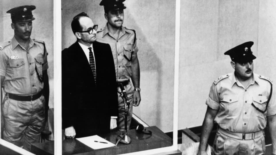 Ein Prozess schrieb Rundfunkgeschichte: 1961 begann in Jerusalem das Gerichtsverfahren gegen Adolf Eichmann.