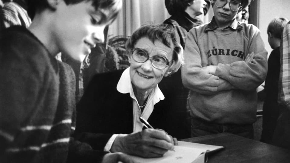 Astrid Lindgren 1984 in Zürich