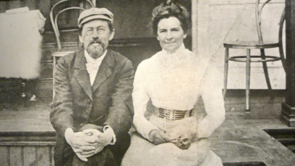 Anton Tschechow und Olga Knipper Mai 1901