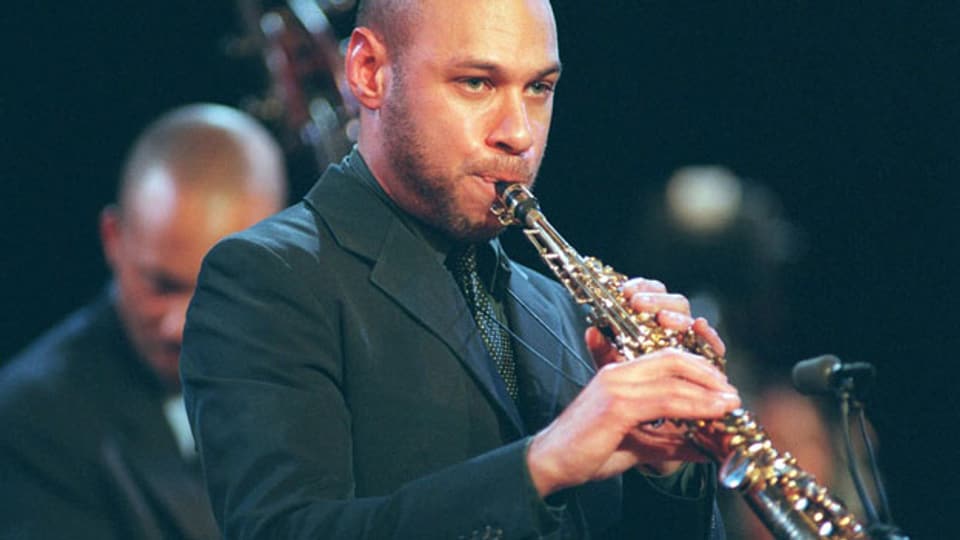 Der Saxofonist Joshua Redman am Jazzfestival Bern, 2000.