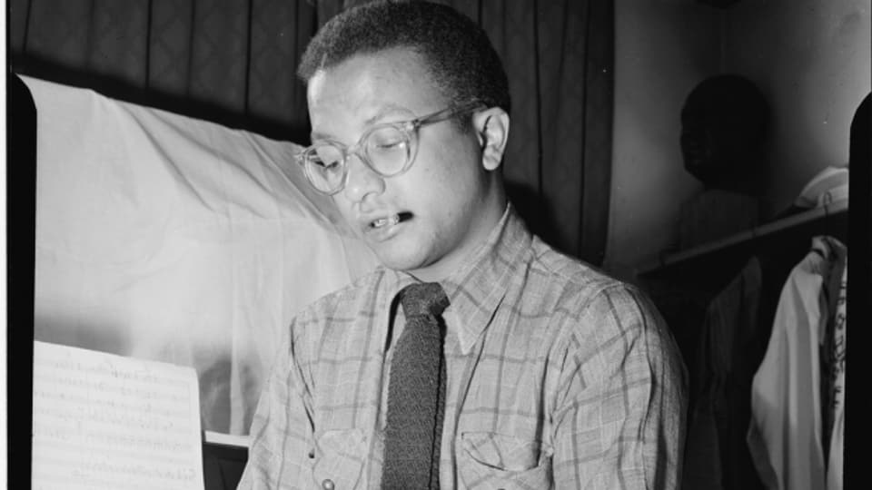 Billy Strayhorn auf einer Aufnahme zwischen 1946 und 194