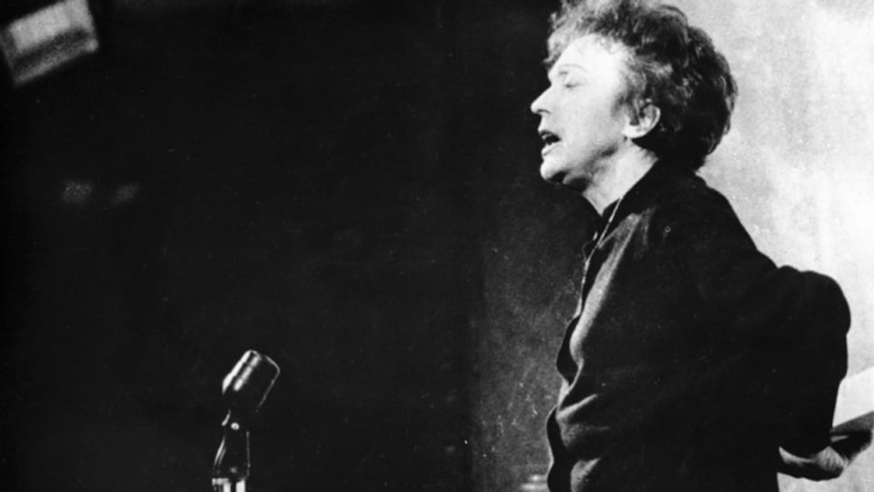 Jazzmusiker beschäftigen sich gerne mit ihren Liedern: Edith Piaf.