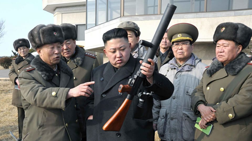 Kim Jong Un auf einem Foto, das 2013 von der nordkoreanischen Nachrichtenagentur freigegeben wurde.