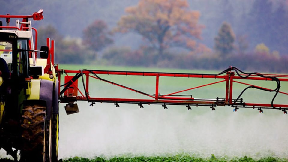 Pestizide im Einsatz