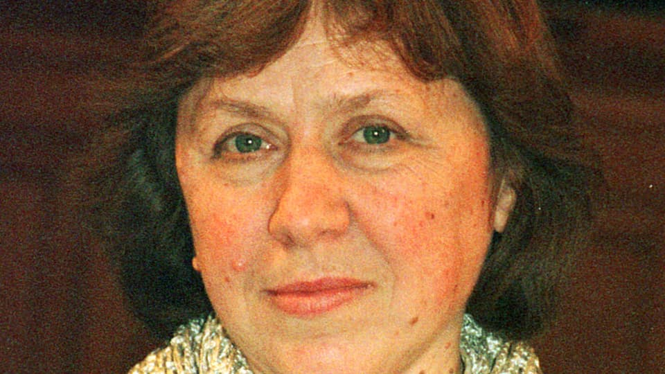 Die weissrussische Schriftstellerin Swetlana Alexijewitsch.