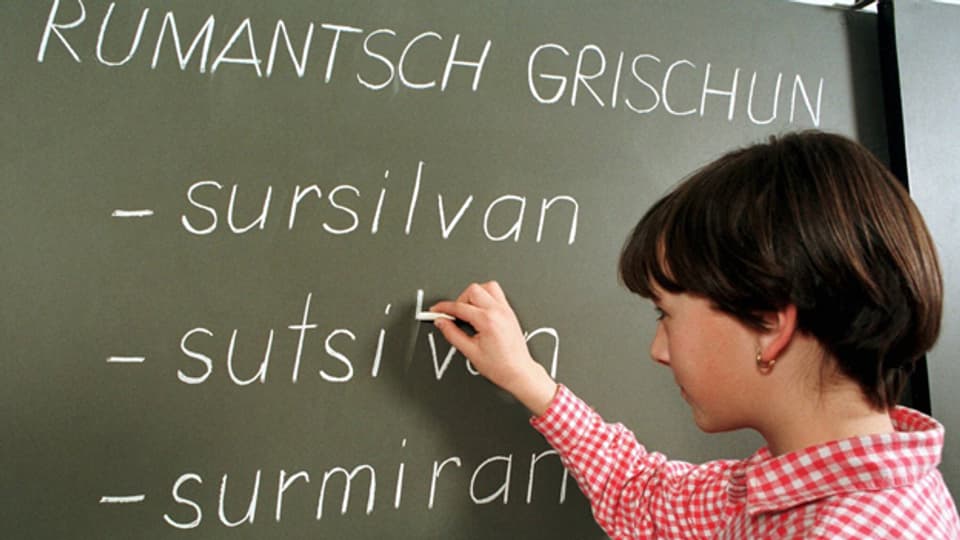 Seit 1938 ist Rätormanisch offiziell eine Schweizer Nationalsprache.