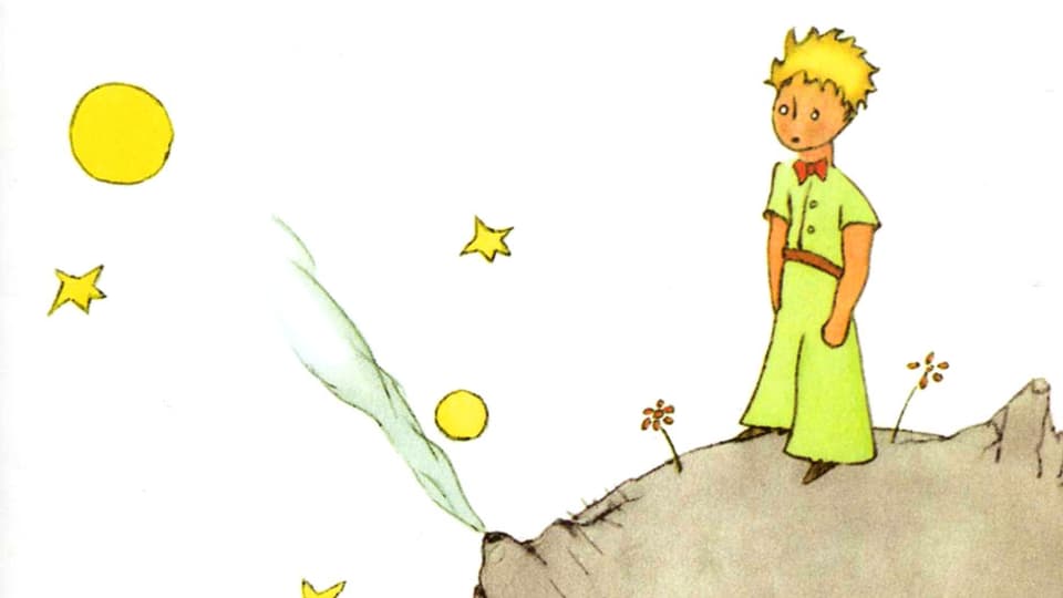 Ausschnitt aus dem Buchcover «Der kleine Prinz».
