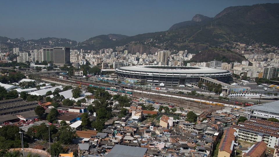 Das Maracanã-Stadion in Rio.