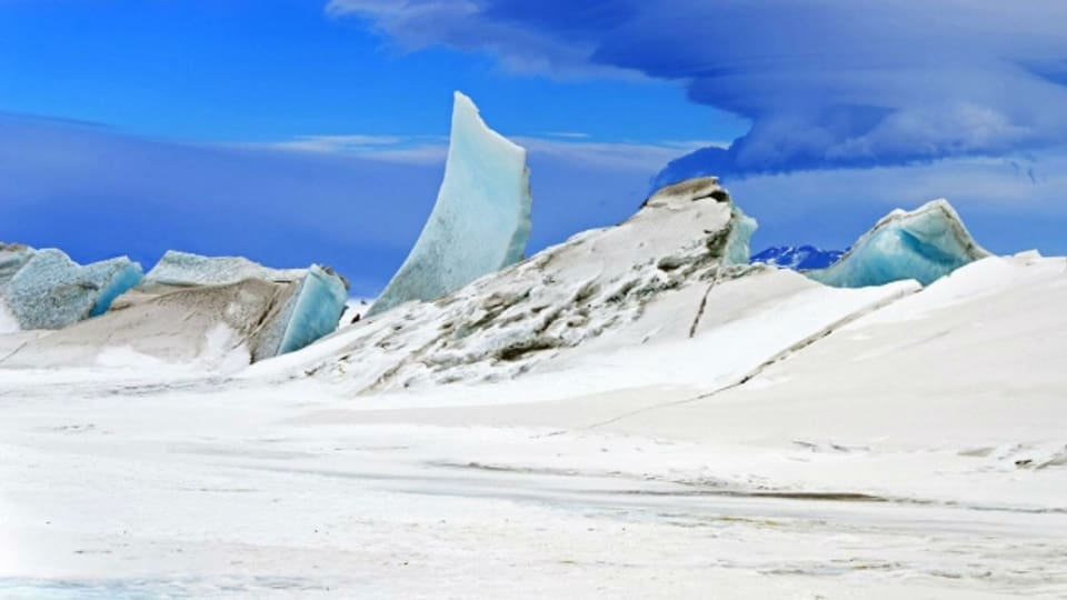 Unvorstellbar – die Antarktis speichert drei Viertel unseres Süsswassers.