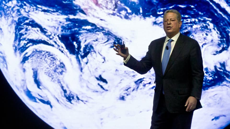 Al Gore am World Economic Forum (WEF) 2015 in Davos.
