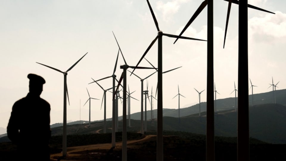Vor allem Marokko hat bezüglich erneuerbarer Energien bereits Pionierarbeit geleistet: Windpark Tanger II.