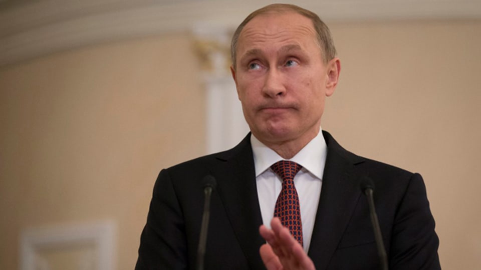 Ein beliebtes Feindbild: Wladimir Putin.