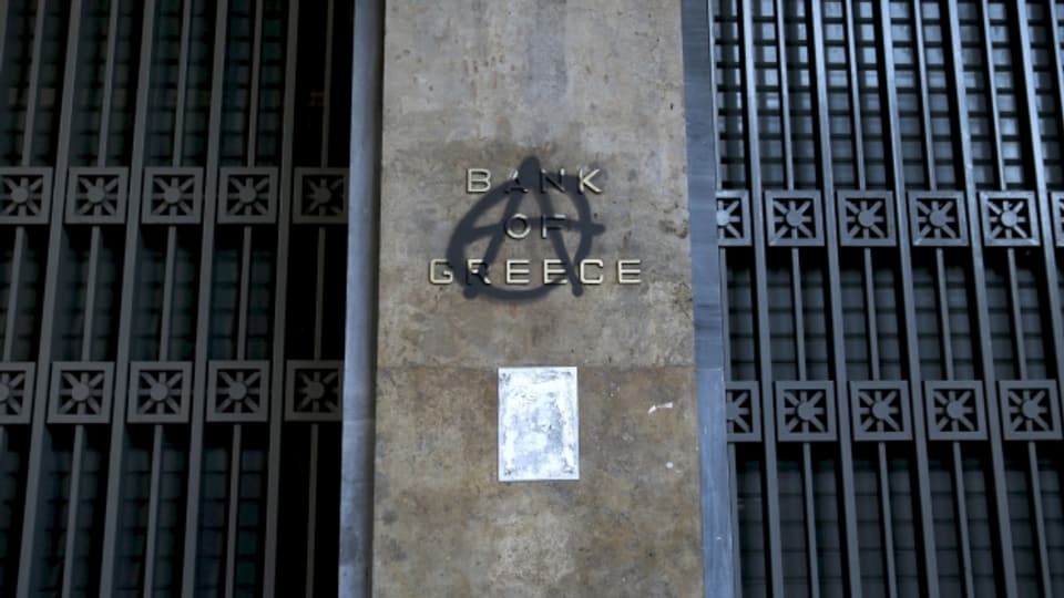 Widerstand gegen die Bank of Greece.