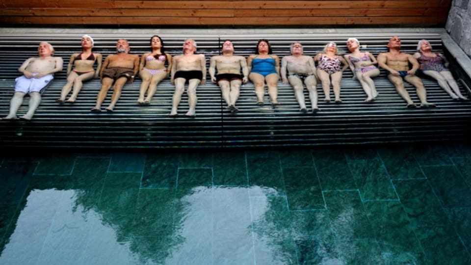  Bildlegende: Urlaub von der Alters-Routine: «Youth» wurde im Hotel Waldhaus in Flims und im Hotel Schatzalp in Davos gedreht.