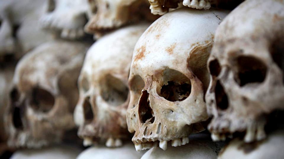 Opfer der Roten Khmer.