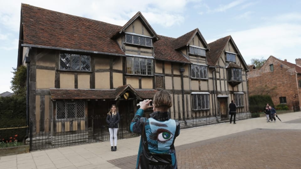 Besuchermagnet: Das Haus, in dem Shakespeare vermutlich zur Welt kam.