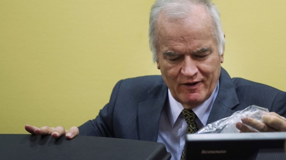 Steht in Den Haag vor Gericht: Ratko Mladic.