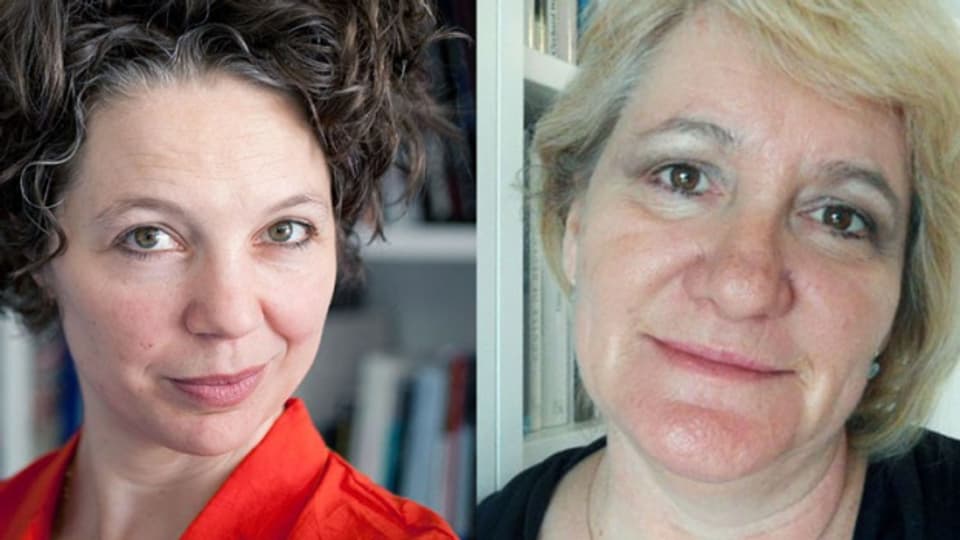 Zwei Frauen aus zwei Generationen: Melinda Nadj Abonji und Dragica Rajcic.