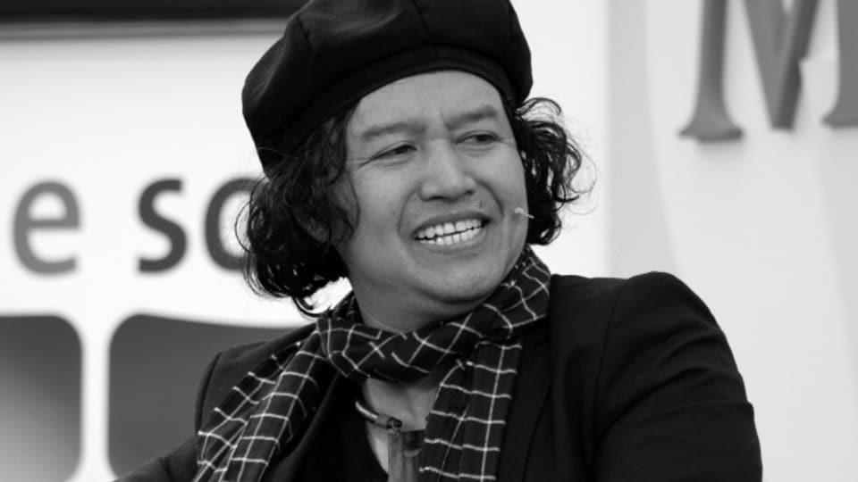 Andrea Hirata, erfolgreicher Schriftsteller in Indonesien.