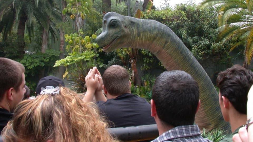 Einige Fans von «Jurassic Parc» drehen gerne FIlmszenen nach.