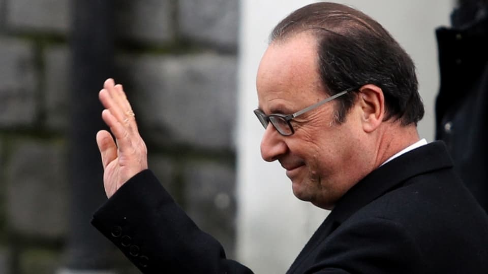Hollande setzte nach den Anschlägen auf ein schärfes Vokabular.