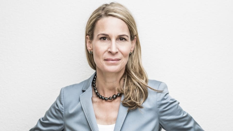 Sie setzt sich regelmässig mit den Beziehung zwischen der EU und der Schweiz auseinander: Katja Gentinetta.