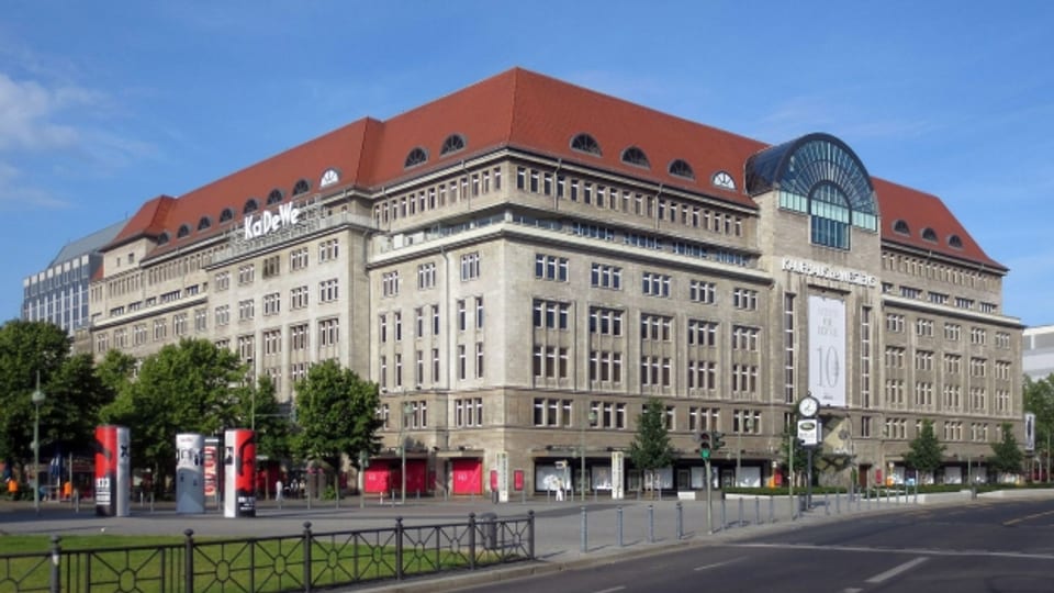 Das bekannteste Warenhaus Deutschland: Das KaDeWe, das 1907 eröffnet wurde.
