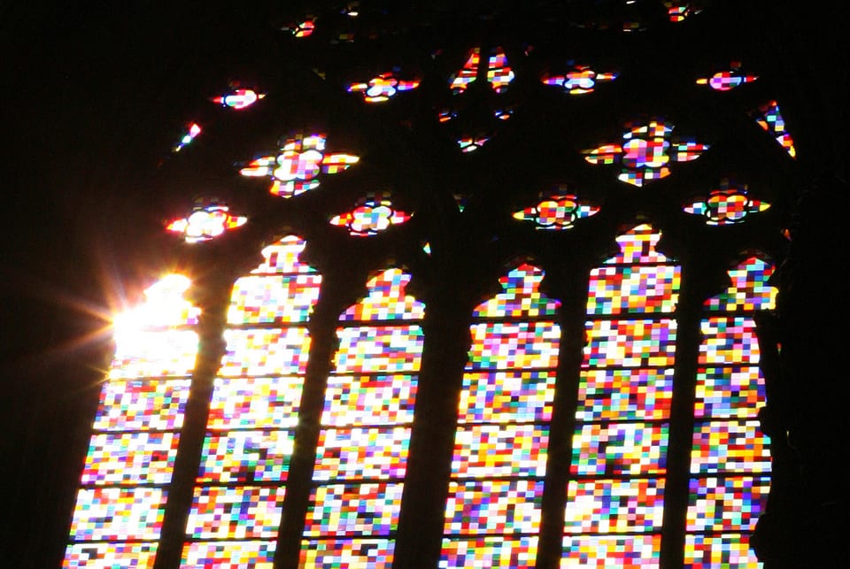 Bestellt waren Märtyrer: Gerhard Richters Fenster im Kölner Dom.