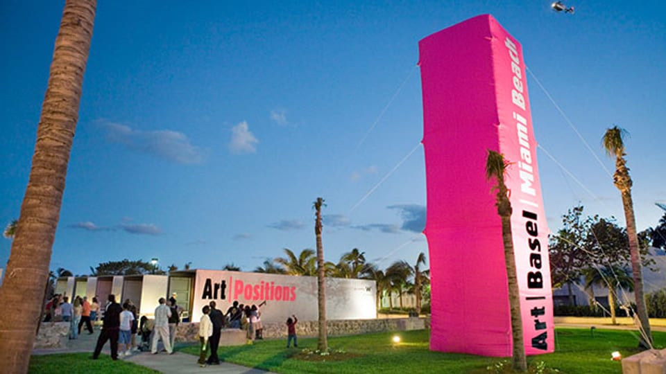 An der Art Basel Miami Beach, 2005.