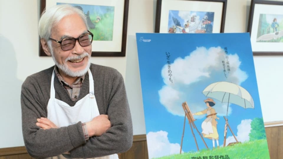 Miyazaki Hayao war einer der beiden Kreativköpfe der Ghibli Studios.