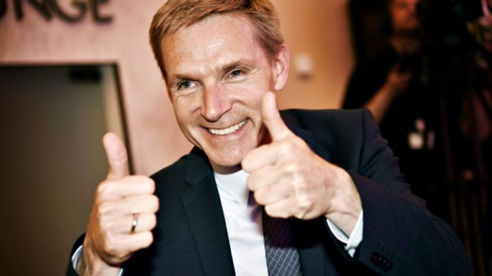 Der Vorsitzende der Dänischen Volkspartei Kristian Thulesen Dahl.