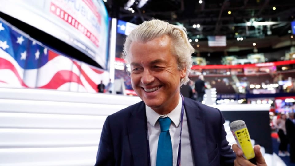 Geert Wilders in Cleveland.