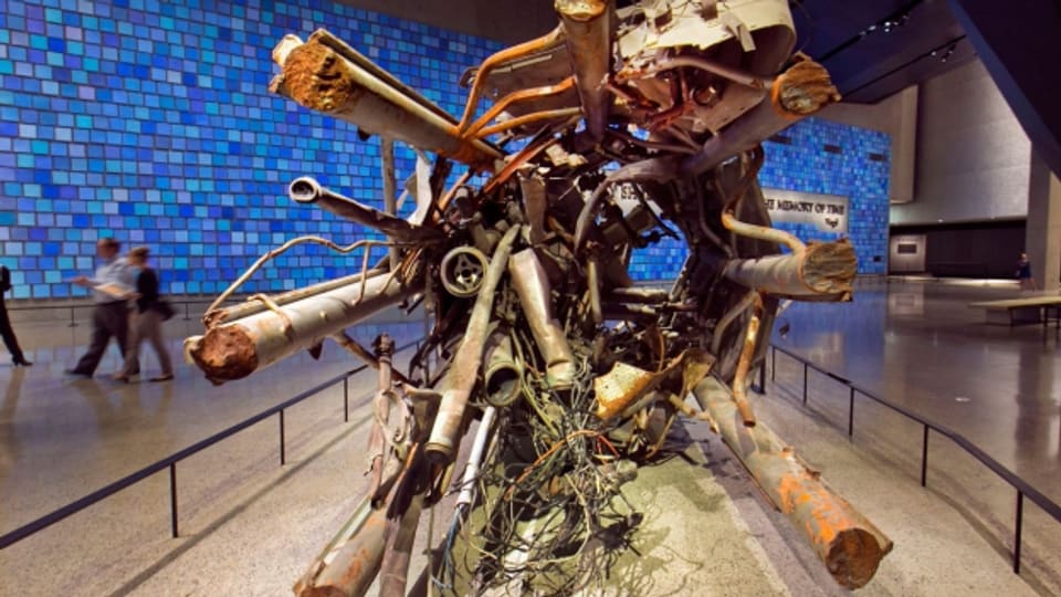 Die Antenne des WTC steht nun im Museum. Der Anschlag spielt bei politischen Entscheiden aber nach wie vor eine Rolle.