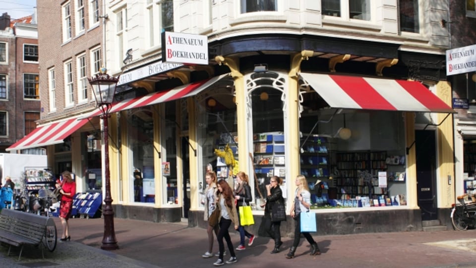 Die Buchhandlung «Athenaeum» in Amsterdam.