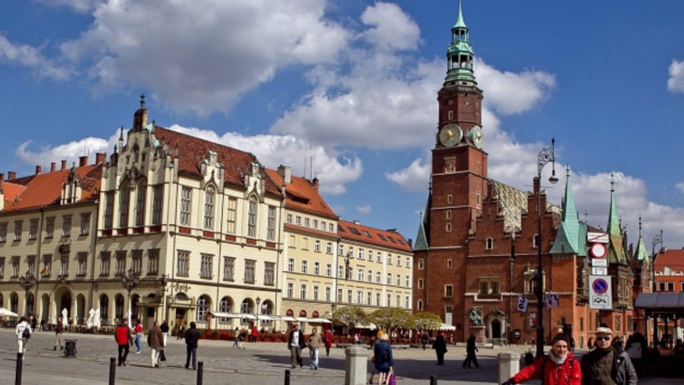 Die aktuelle Kulturhauptstadt Europas ist Wroclaw, auch Breslau genannt.