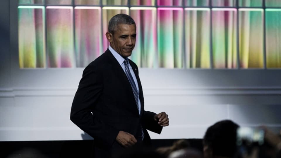 Barack Obama kann swingen. Dies bewies er an einem Konzert im Weissen Haus anlässlich des Internationalen Jazz Tags.