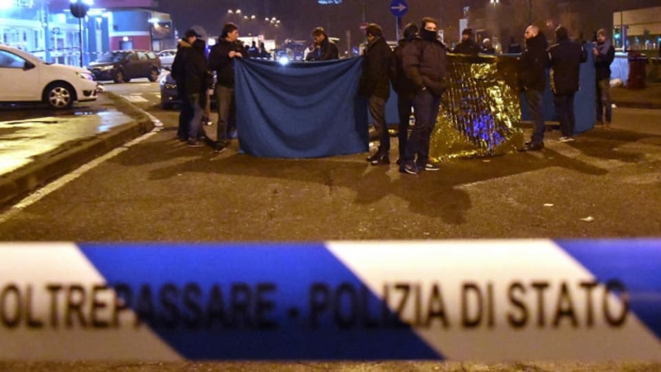 In Milan wurde der Attentäter des Berliner Weihnachtsmarks Anis Amri erschossen.