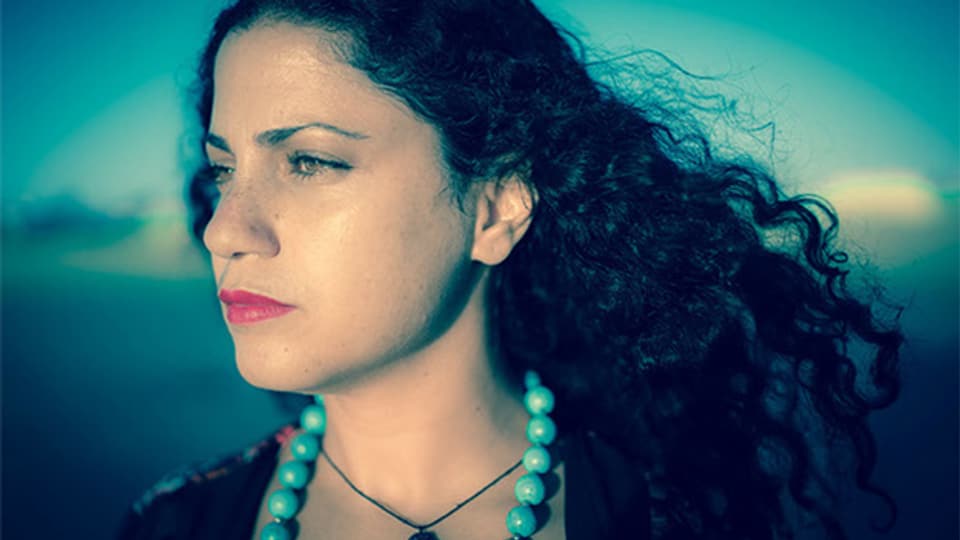 Die tunesische Sängerin Emel Mathlouthi.