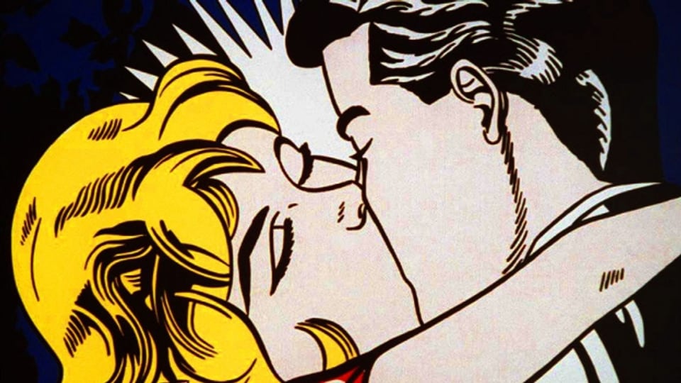 «Der Kuss» von Roy Lichtenstein.