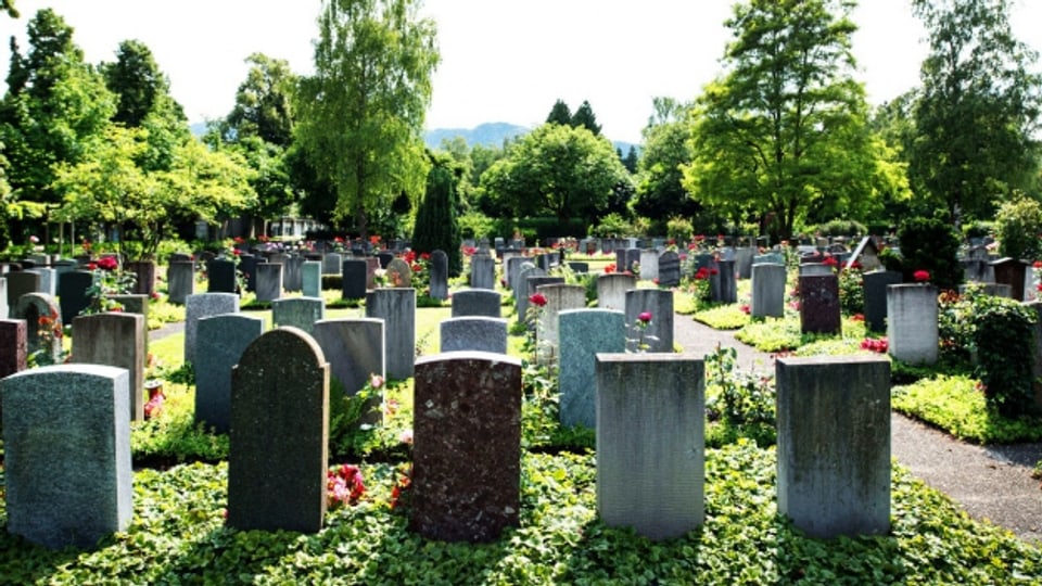 Friedhof, Ort des Abschiedes.