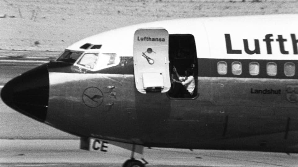 Die Lufthansa-Maschine Landshut.