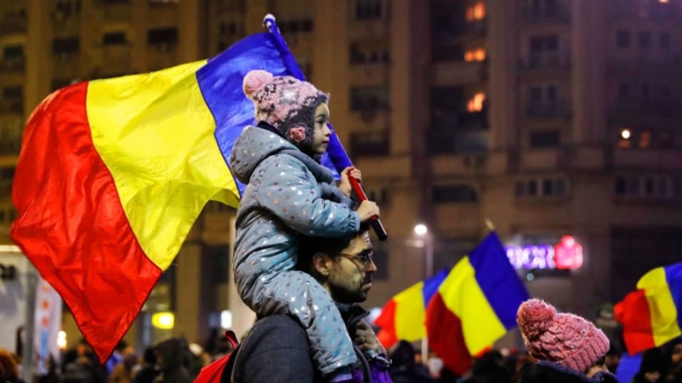 Anfang Februar gingen in Rumänien einige Hunderttausend Bürgerinnen und Bürger auf die Strasse.